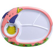 メラミンお子様ランチ皿 ゾウ RLV33