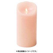 LEDキャンドル ルミナラピラー ピンク 3.5×7 NLM0202