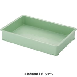 PPカラー番重 A型 グリーン ABV8502