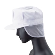 SBU182 [男性用八角帽子メッシュ付 US-2652 (ホワイト) L]