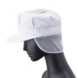 SBU183 [男性用八角帽子メッシュ付 US-2652 (ホワイト)LL]