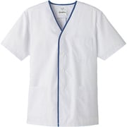 SHK356 [男性用デザイン白衣 半袖 FA-347 4L]
