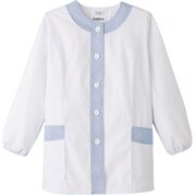 SHK386 [女性用デザイン白衣 長袖 FA-720 4L]
