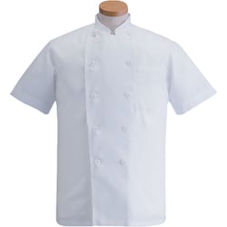 SKT5302 [サマーコックコート・半袖KD-462 M (ホワイト)]