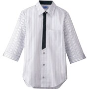 SSY3904 [男女兼用七分袖シャツ L BT-3122 グレー]
