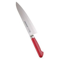 抗菌カラー庖丁 牛刀 21cm MGK-210 レッド AKL09213A