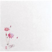 QTI13 [耐油懐敷18角(100枚入) 秋桜 M30-225]
