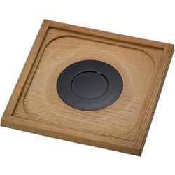 ポリプロピレン 角敷板 縁付 17cm M44-153 QSKC101