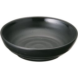 メラミンウェア 黒 豆小皿 M11-354 RMI8101