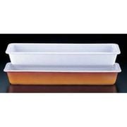 陶器製 角ガストロノームパン PB625-24 2/4 ホワイト NGS0701