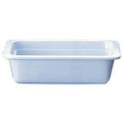 陶器製 角ガストロノームパン PB625-14 1/4 ホワイト NGS051