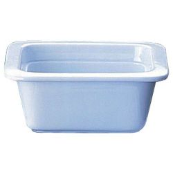 陶器製 角ガストロノームパン PB625-16 1/6 ホワイト NGS061