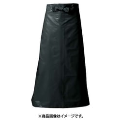 マイティクロス エプロン 腰下タイプ E1002-7 L ブラック 2634739