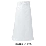 マイティクロス エプロン 腰下タイプ E1002-0 LL ホワイト 2635469