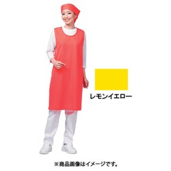 アイメッシュエプロン ノースリーブタイプ E5100 33レモンイエロー SEPB704