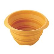 シリコンおりたたみボウル オレンジ ABCA401