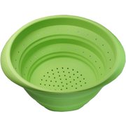 ABCA501 [シリコンおりたたみ水切りボウル グリーン]