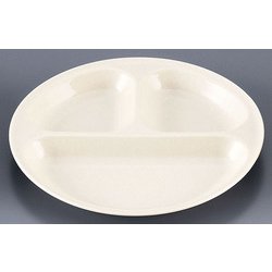 抗菌レジャー食器 丸型小分け皿 (1P) GLZ1301