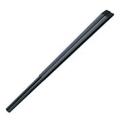 ニューエコレン箸和風 天削箸(50膳入) ブラック RHSB503