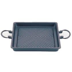 鉄焼肉プレート 角型 35cm QYK24