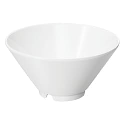 メラミン ヌードルボール 19cm 白 RNC0104