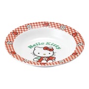 メラミンお子様食器「ニューキティ」 カレー皿(ギンガム) RKL22