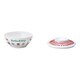 メラミンお子様食器「ニューキティ」 蓋付汁碗(ギンガム) RSL98