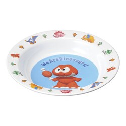 メラミンお子様食器「ダイナソワーズ」 カレー皿 RKL23