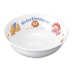 メラミンお子様食器「ダイナソワーズ」 ラーメン丼 RLC24