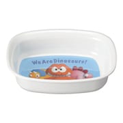 メラミンお子様食器「ダイナソワーズ」 角小鉢 RKBK8