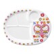 メラミンお子様食器「レインボーキティ」 ランチ皿(大) MC-31 RLVE1