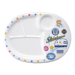 メラミンお子様食器「新幹線」 ランチ皿(大) MC-31 RLVE3