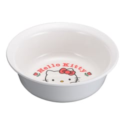 メラミンお子様食器 ニューハロー・キティ フルーツ皿(白) RHL19