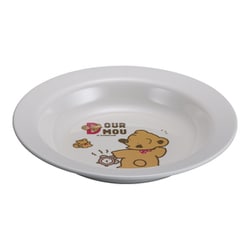 メラミンお子様食器「デュールムー」 カレー皿 MC-6-DM RKL4501