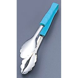 18-8抗菌PPハンドル カラー万能トング 小 グリーン BTV3610