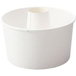 ロールシフォンカップ 白無地 RS101(25枚入) WSH2301