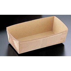 ベーキングトレー 茶無地 (50枚入) CT-602 WBC4401