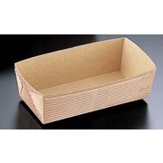 WBC4401 [ベーキングトレー 茶無地 (50枚入) CT-602]
