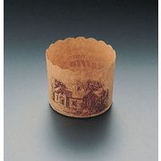 WMH20 [マフィンカップハウス柄茶 M-404(100枚入)]