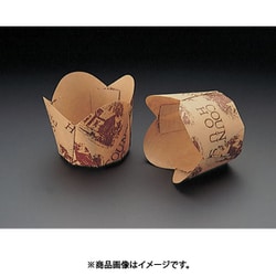 チューリップカップ茶 M-305(100枚入) WTY65305