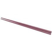 PBT四角木目箸(10膳入)エンジ 18cm 90021310 RHSC902