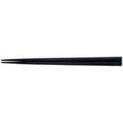 PBT五角箸(10膳入)黒 22.5cm 90030600 RHSF602