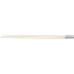PBT和洋中角箸 シルバー(10膳入) 白 85915550 TTY3601