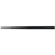 PBT越前角箸(10膳入)黒 22.5cm 90030790 RHSF102