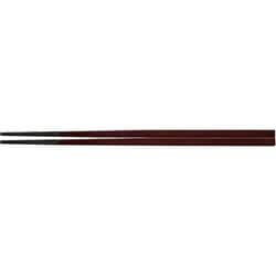 PBT越前角箸(10膳入)チーク 22.5cm 90030791 RHSF202