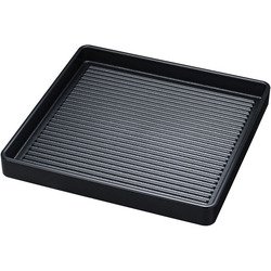 ABS製 正角肉皿 黒(塗無) 27cm 54252320 RNK8704