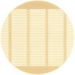 強化PP竹ス 丸 196 クリーム 49930710 QTK3301