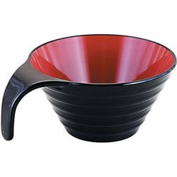 トッティー リップル椀 黒内朱 17000520 RWV4101
