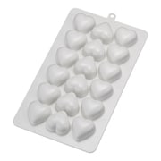 WTY55 [チョコレート流し型 ハート18PCS No.1307]