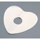 シフォンケーキハート型用敷紙(20枚入) No.1314 20cm WSK37314